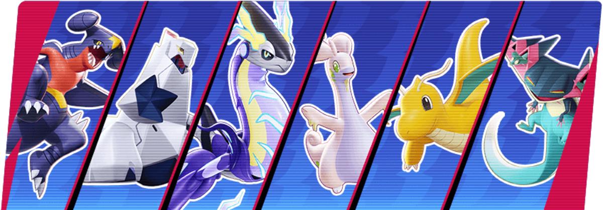 miraidon, goodra, dragonite joining Pokemon Unite